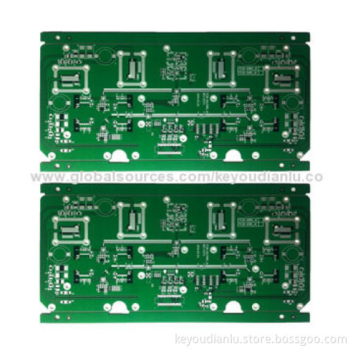 FR4 Multilayer PCB with Green Mark OSP and 1.6mm Board Thickness
